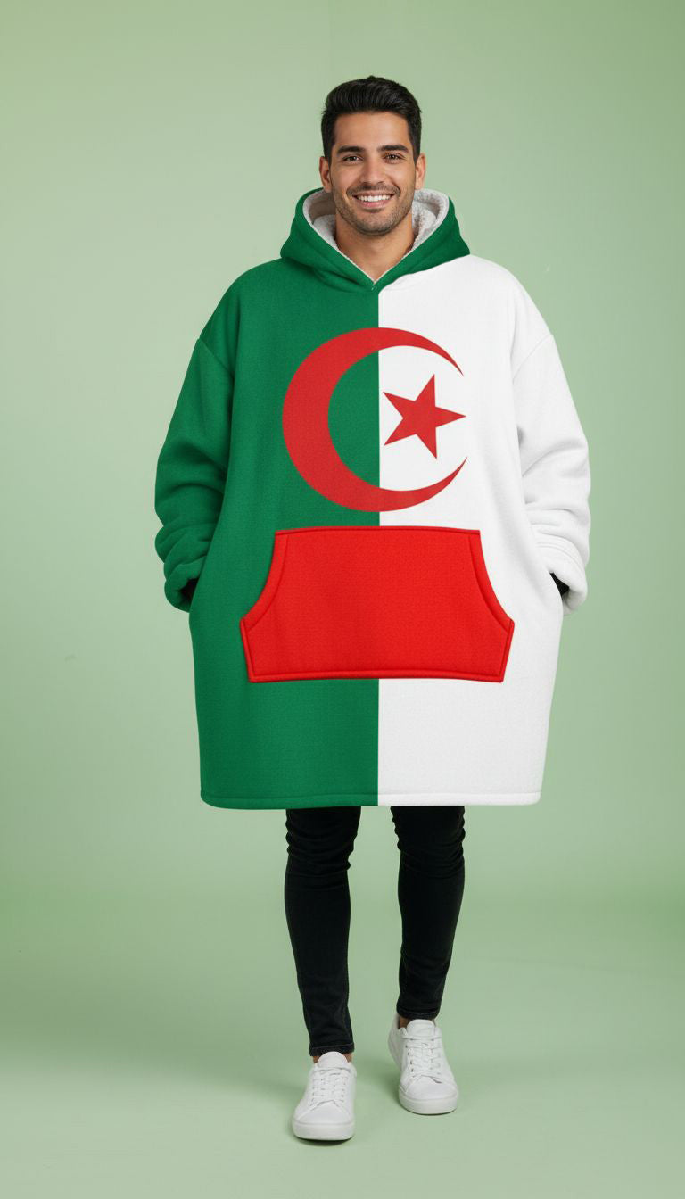 Algeria Big Hoodie