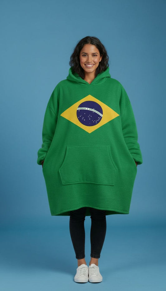 Brazil Big Hoodie