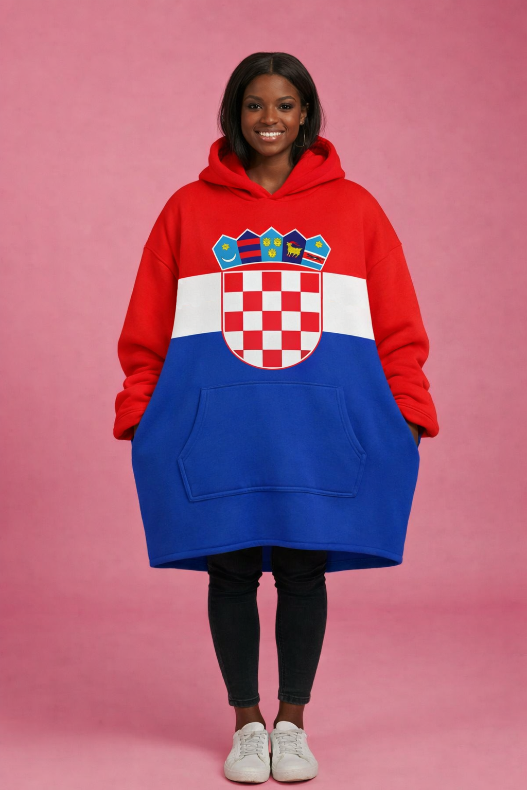 Croatia Big Hoodie