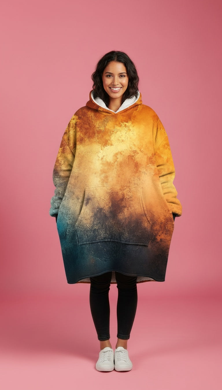 Emberfrost Hoodie Blanket